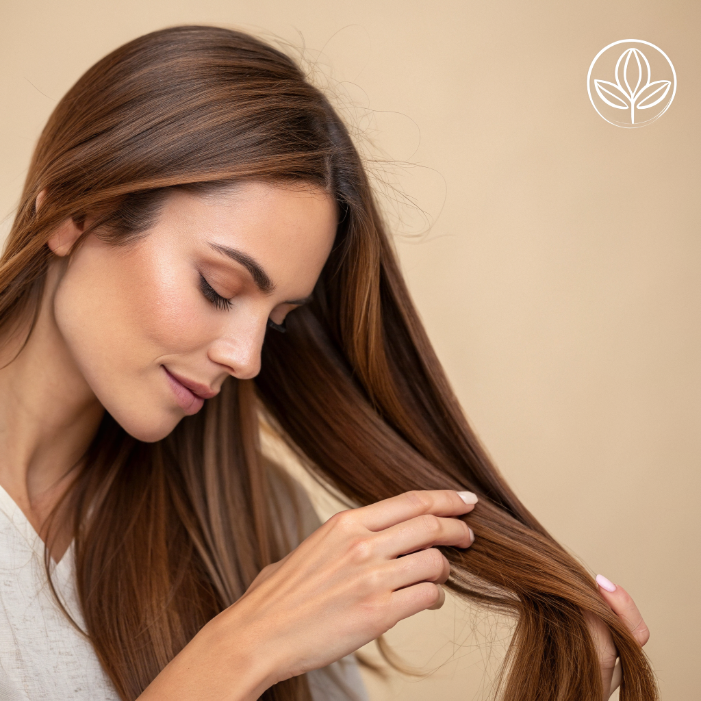 Soin capillaire naturel pour stimuler la densite des cheveux